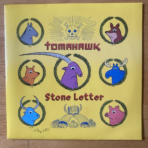 Tomahawk stone letter - tomahawk,