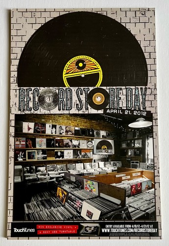 Poster record store day 2012 - store,